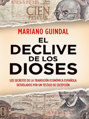 cover image of El declive de los dioses